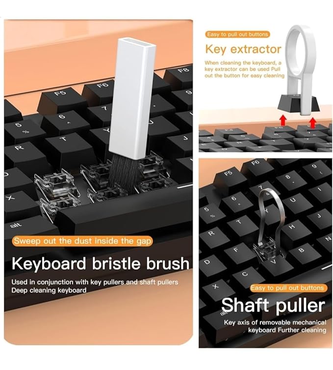 20 in 1 Electronic Cleaning Kit, Multi-Purpose Device Cleaner Cleaning Kit for Laptop