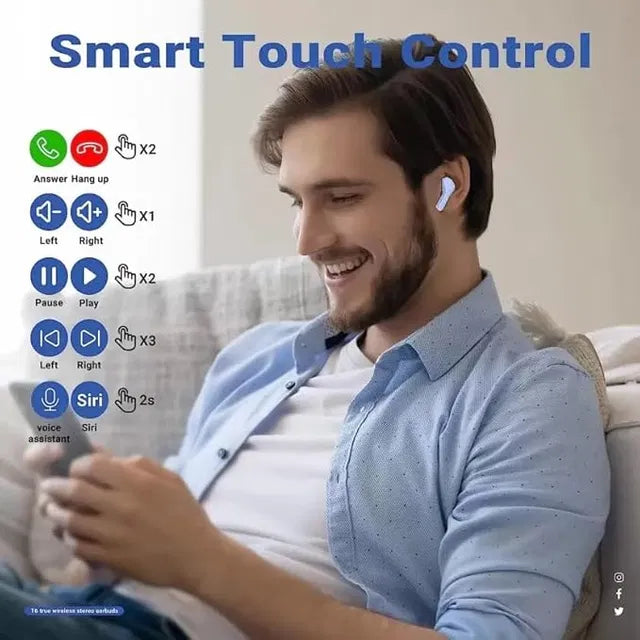 Model Wireless Earbuds Mini Sport Stereo Portable Earphones